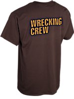 Wrecking Crew T-Shirts Chocolate