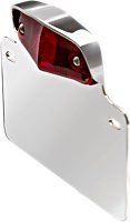 Junior's Slim Lucas Style Taillights with License Plate Mount