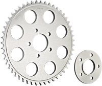 Rebel Gears Aluminum Rear Sprockets for Big Twin 1973-1985, Sportster 1979-1981