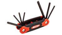 Juego de llaves plegables hexagonales y Torx CruzTools