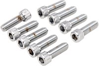 Set viti e bulloni per coperchio laterale trasmissione: Big Twin 1936-1985