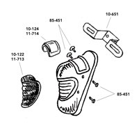 Replacement Parts for Beehive Taillights 1939-1946