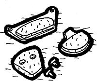 Bremsbeläge für Scheibenbremsen