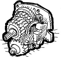pour 4 vitesses modèle K et Sportsters 1952-1990