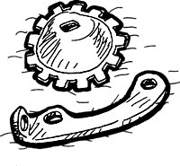 Componentes de embrague para Big Twin 1941–1a serie de 1984