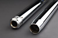 Hard-Chromed Fork Tubes for Harleys