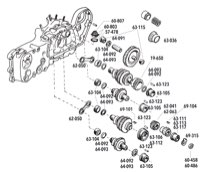 Recambios para cárter derecho para Sportster