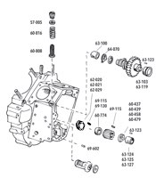 Gear Case Parts for Big Twin 1970-1999