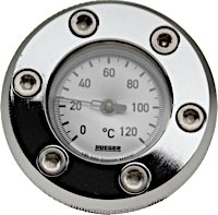 Misuratore temperatura olio stile aeronautico di Rüeger