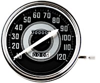 1941-1946 Style Fat Bob Speedometer