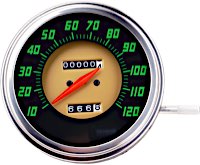 1948-1961 Style Fat Bob Speedometer