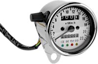 Mechanical Speedometer with Indicator Lamps