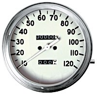 1936-1940 Style Fat Bob Speedometer