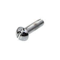 Slotted Round Head Screws Chrome-plated