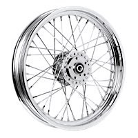 Roues avant avec moyeu étroit flanc double type 1984-99 et jante creuse en acier