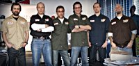 Equipo de ventas de W&W de izquierda a derecha: Harri, Konny, Claudio, Luca, Nobbi, Peter