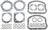 Cometic Gasket Kits for Top End: Panhead 1948-1965