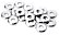 Washers for Cylinder Head Bolts: SV Aluminum Heads