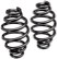 Lowbrow Solo Seat Springs Conical Type