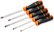 Bahco 5 Flat Tip and Phillips Screwdriver Set