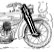 Fourches Springer pour Singles A/B 1926-1934, 45”/750 cc 1929