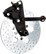 Kit di conversione Cannonball SpringBrake in freno a disco per forcelle Springer