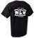 W&W Brand T-Shirts Black - White Print