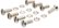 Screws for Lifter Blocks: Big Twin 1936-1953 / 45 Cui (750 cc) 1937-1973