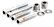 Screw Kits for Handlebar Clamp and Gauges FX 1983-1994