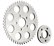 Rebel Gears Aluminium Kettenräder für FXR 1982-1985
