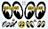 Mooneyes Decal Set