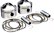 S&S Stock Bore Stroker Pistons — Knucklehead, Panhead, Shovelhead