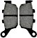 Rear Brake Pads for Buell