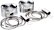 S&S Stock Bore Stroker Pistons for Evolution