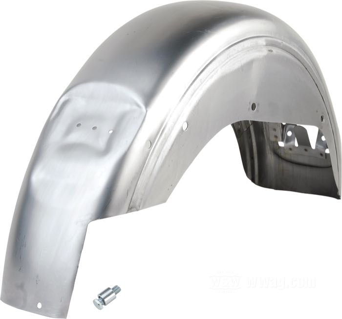 Rear fender; fits FX 1973-1985 (exc. FXWG); with taillight mount; sheet steel, bare; replaces OEM HD 59584-73A; gross weight: 2.92 kg