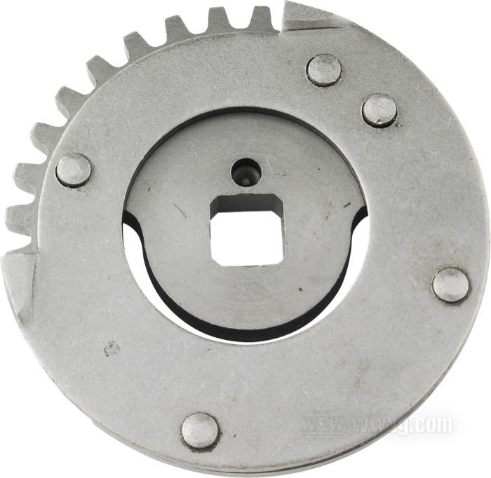 Piñón de arranque; apropiado para Sportster 4 velocidades 1979; acero; reemplaza OEM HD 33348-78; peso bruto: 500 g