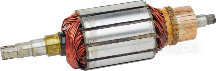 Inducido; para generadores de carbones tipo 32 E y 52; 6 V; reemplaza OEM HD 30851-32; peso bruto: 1.17 kg