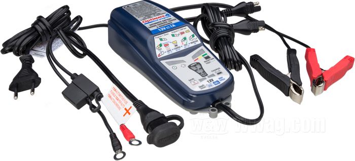 W&W Cycles - OptiMATE 4 Dual Programm Charger and Optimiser for