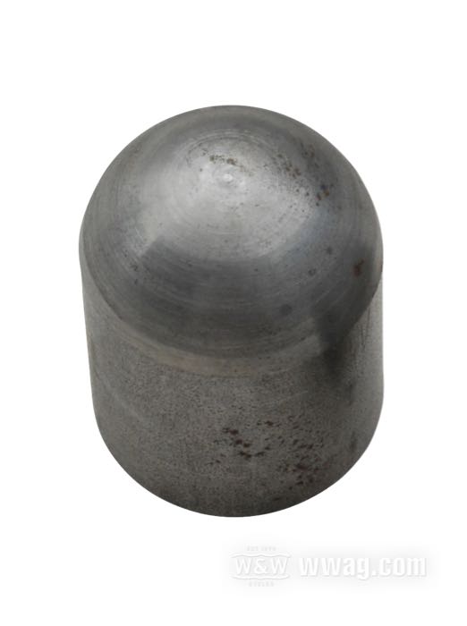Threaded bung by Lowbrow Customs; steel, with full radius; length: 1”; thread: 5/16”-18; outer Ø: 3/4 ”; USA; gross weight: 45 g