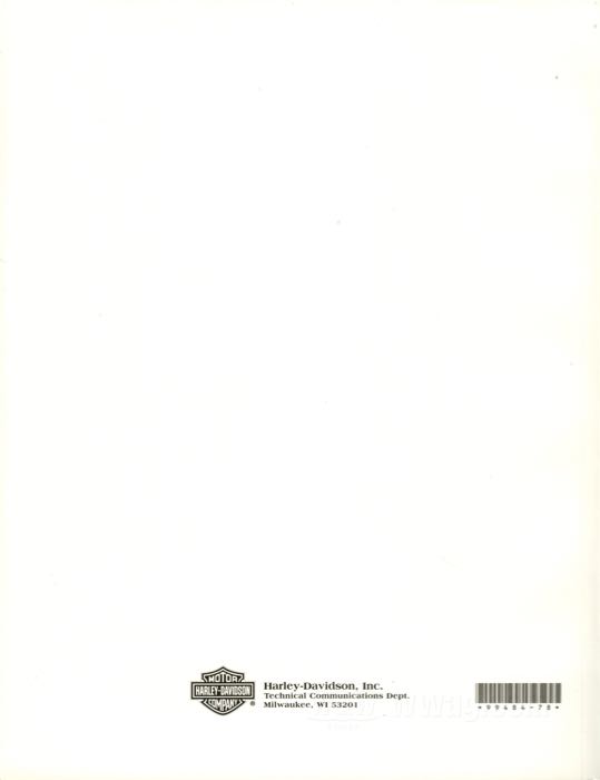 Service manual; fits Sportster 1970-1978; paper; English; replaces OEM HD 99484-78; gross weight: 630 g