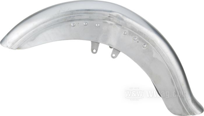 Garde-boue avant »Springer Style«; pour Fourche hydraulique; adaptable à FX et Sportster 1973-2020; acier, naturel; pour pneu: 19”, 21 ”; poids brut: 2.85 kg