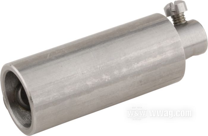 Scorrevole; per cavo interno; atto per modelli con forcella Glide 1949-1953; acciaio; rimpiazza OEM HD 56391-49; peso lordo: 60 g
