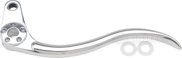 Leva freno/frizione a mano »Deluxe«; per Kustom Tech Deluxe; alluminio billet, lucidato; per cavo; peso lordo: 102 g