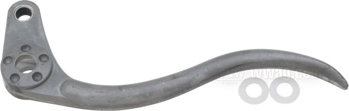 Levier frein/embrayage à main »Deluxe«; pour Kustom Tech Deluxe; alu billet, naturel; pour câbles; poids brut: 108 g