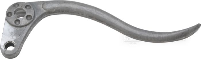 Levier frein/embrayage à main »Deluxe«; pour Kustom Tech Deluxe; alu billet, naturel; pour câbles; poids brut: 108 g