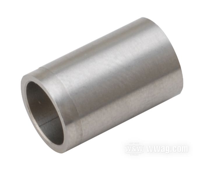 Buchse von S&S; für Drosselklappenwelle; für S&S Super B Vergaser; Stahl; Länge: 12.7 mm; Innen-Ø: 6.4 mm; Außen-Ø: 8 mm; Bruttogewicht: 10 g
