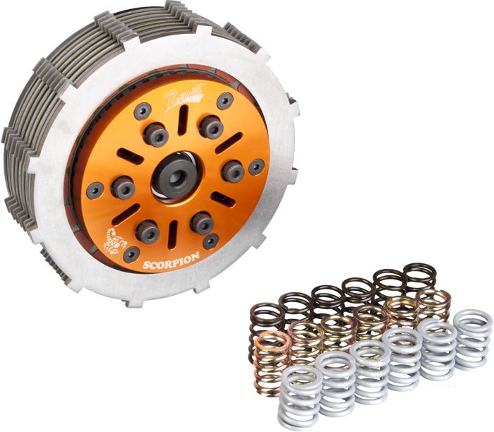 Kit d’embrayage »Scorpion« de Barnett; adaptable à Sportster 1971-early 1984; acier / aluminium; USA; poids brut: 4.58 kg