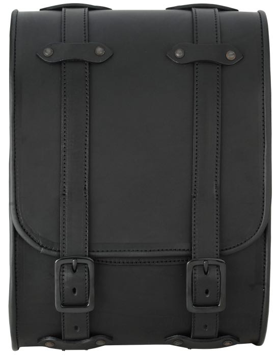 Borsa »Nightrider« di Lejonkulan; atto per modelli Sportster; vacchetta, nero; L x A x P: 30 x 40 x 20 cm; volume: 24 l; Svezia; peso lordo: 3.7 kg