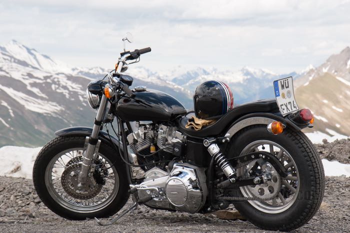 Supporti parafango di LeBeeF; per Flat fenders (larghezza massima: 160mm); atto per Big Twin 4 marce 1958-1984; acciaio, cromato; Svezia; peso lordo: 4.02 kg