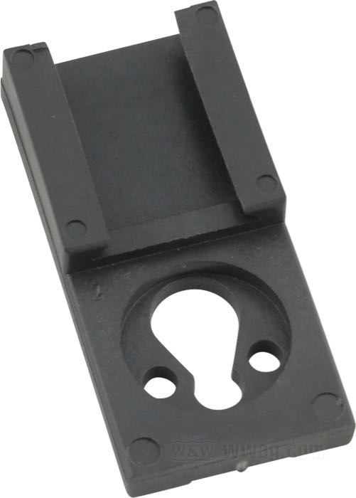 Clip de montaje »DT« de Deutsch; para conectores (excepto 8 polos); poliamida, negro; para hilos de: ~ 0.5 - 2.5 mm² (AWG 20-14); reemplaza OEM HD 72199-94; EE. UU.; peso bruto: 2 g